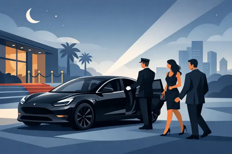 Voiture avec chauffeur événement privé Brest