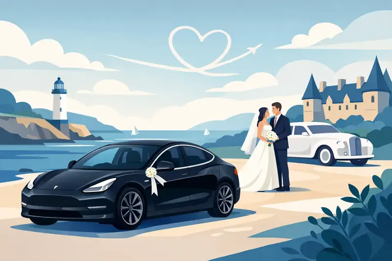 Chauffeur mariage Finistère : le bon choix