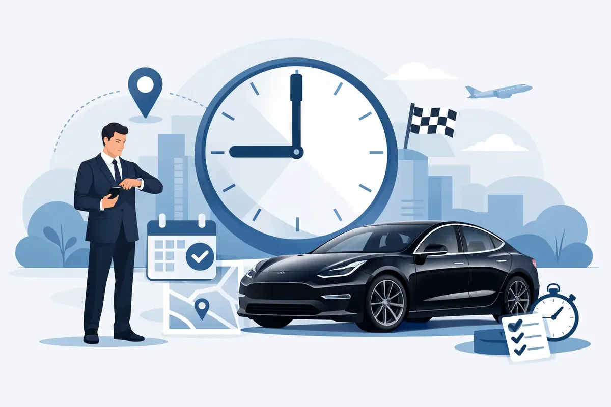 Comment garantir la ponctualité d'un chauffeur ?