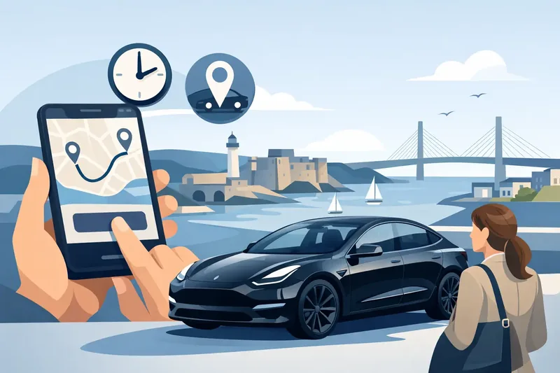 Comment réserver un VTC à Brest en moins de 2 minutes