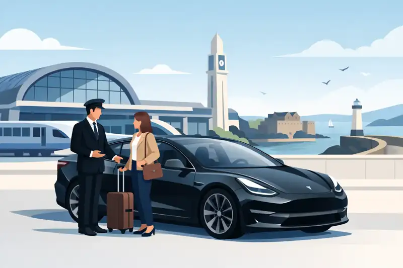 Transfert gare Brest : chauffeur privé fiable