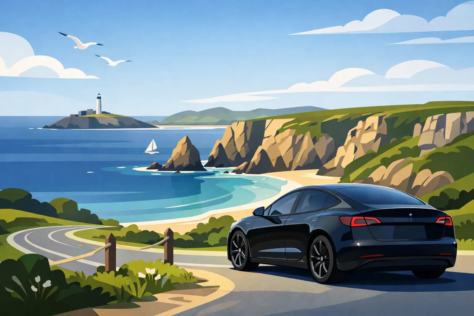 Road trip d'une journée en presqu'île de Crozon